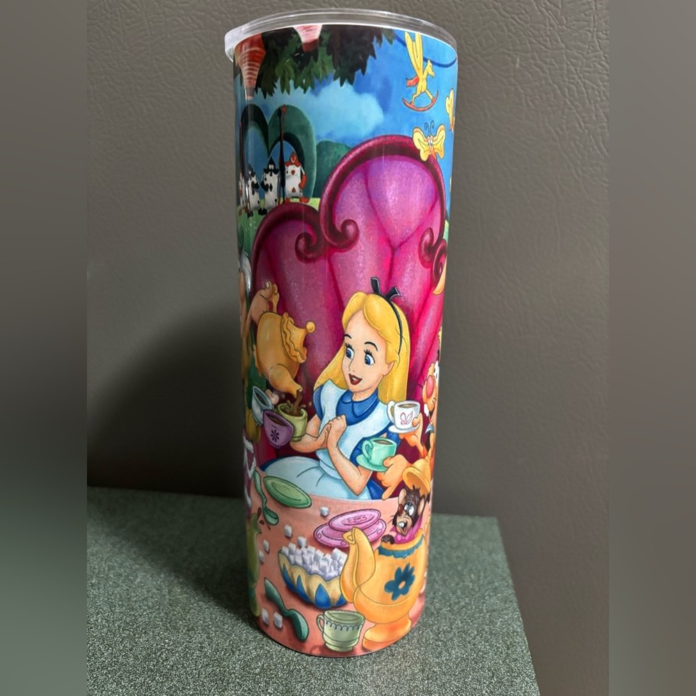 Alice in Wonderland Themed 20oz Tumbler